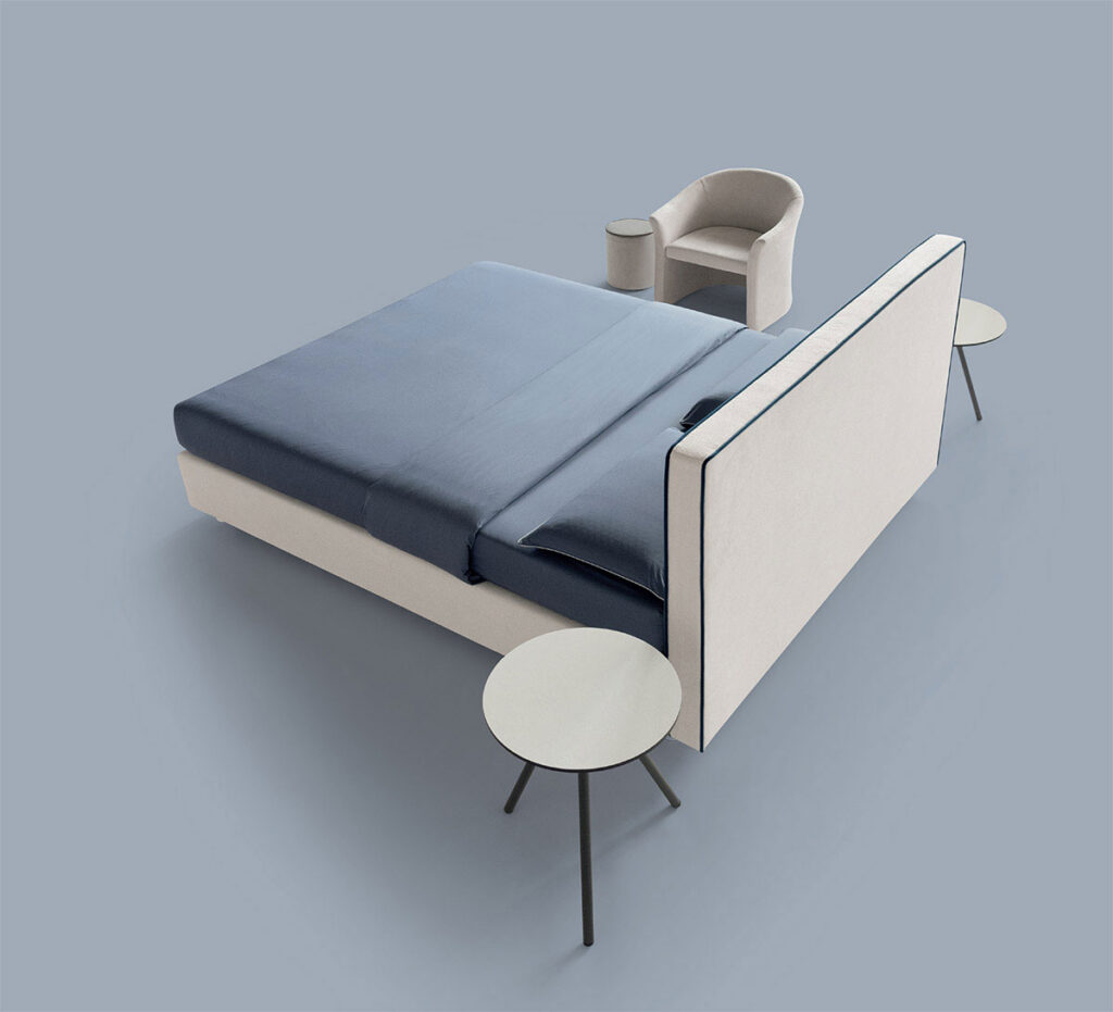 Nefi letto acquamarina